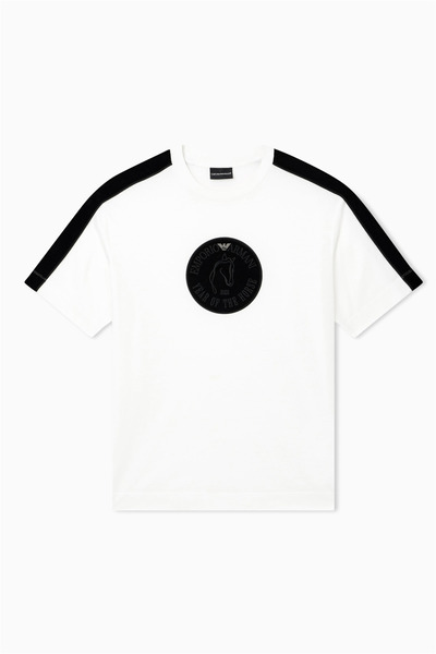 Emporio Armani Erkek Bisiklet Yaka T-Shirt Siyah