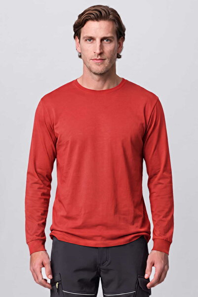 RELAXIA Combed Men's Long Sleeve Tshirt