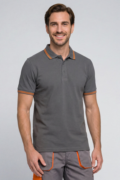 İŞMONT Tricou cu guler polo contrastant