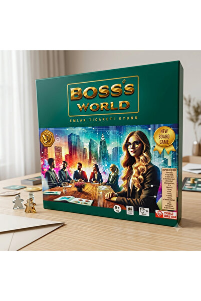 Game Boss's World Emlak Ticareti Oyunu | Tarım,Ticaret,Turizm,Sanayi,Finans,T...