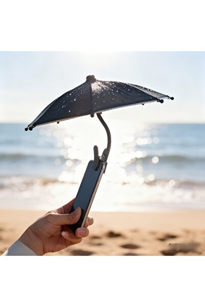 Choice black Flexible mobile phone sunshade, mini sunshade, can shield mobile...