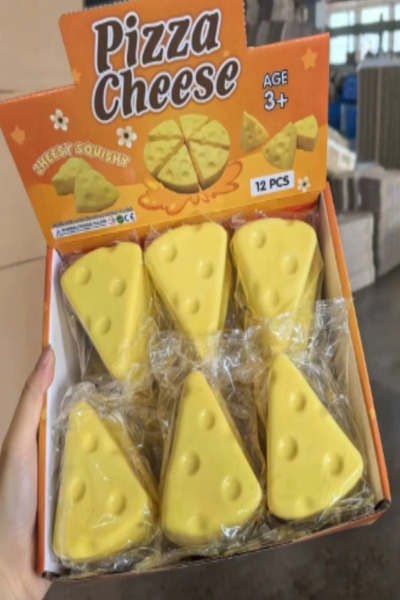 Pofika Squishy Pizza Butter Peyniri Sukuşi Yeni Seri Üçgen Peynir Yavaş Yükse...