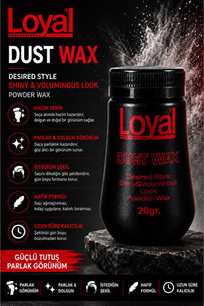 Loyal Saç Şekillendirici Pudra Wax Parlak 20 Gr