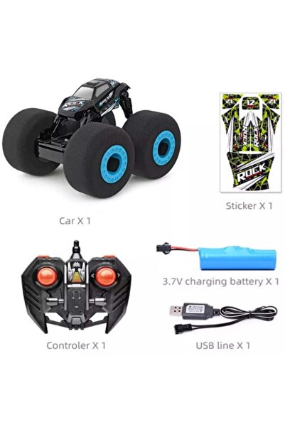iUni Remote control car F03, Monster Truck, 2.4Ghz, Sponge wheels, Blue