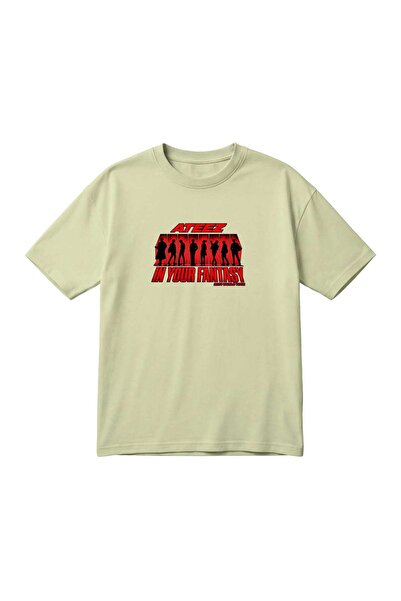 barsdepo Μπλουζάκι ATEEZ με στάμπα, unisex, oversized