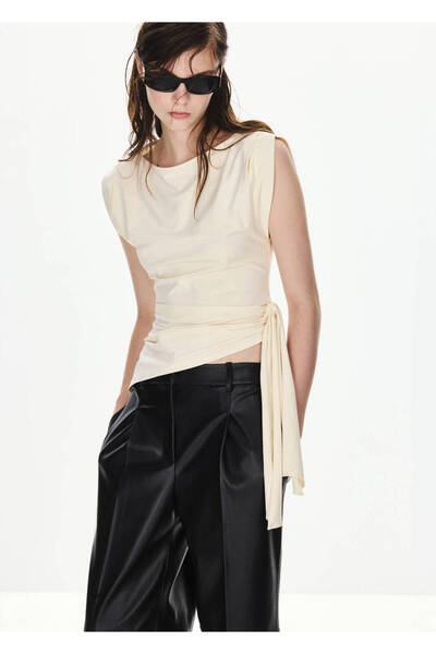 MANGO Woman Top iris