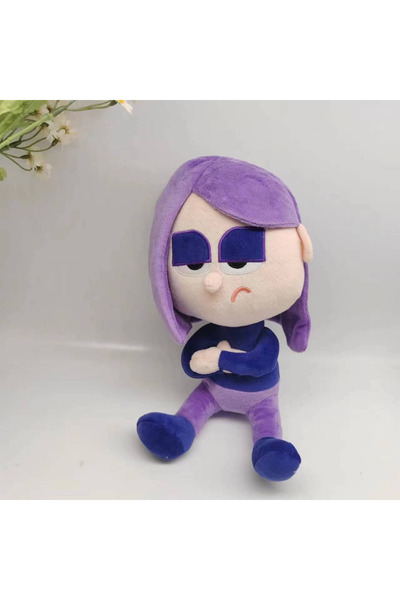 Choice 28cm 28cm Duolingo Lily Owl Plush Toy Purple Girl Cartoon Animation Cu...
