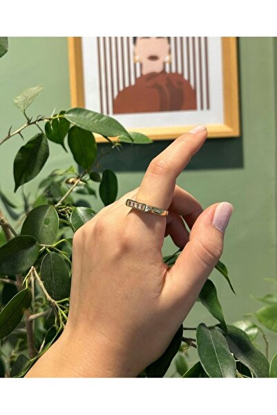 nunu takı Ring with Four Stones
