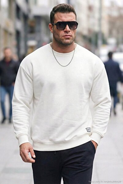 Buratti Regular Fit Crew Neck Cotton Lining Soft Raised Sweat Men's SWEAT 590...