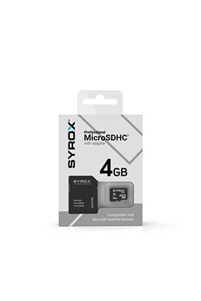 Syrox 4GB SD KART(HAFIZA KARTI)