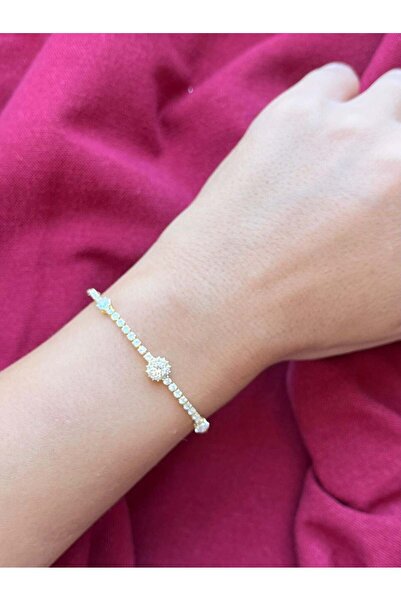 nunu takı Stone Thin Bracelet