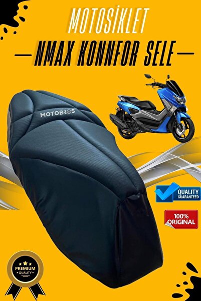 Motobros Yamaha Nmax Compatible Comfort Saddle and Saddle Cover (Drip-Resista...