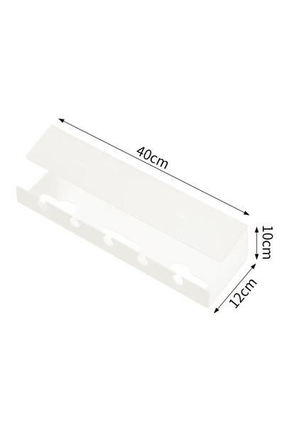 Choice1 WHITE ISRTAO Brand Under Desk Cable Management Cable Tray Under Desk ...