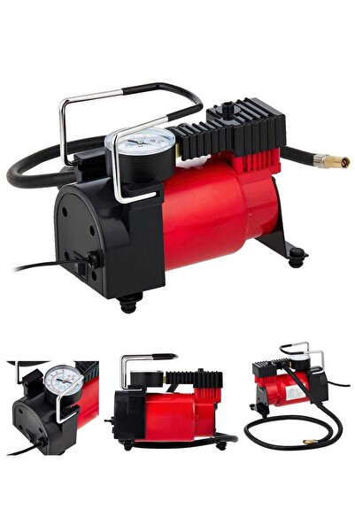 Beyazıt Araba Oto Araç Lastik Şişirme Pompası 150 Psi Metal Gövde Çakmaklık G...