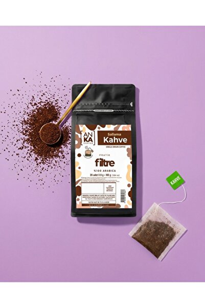 ANKA Coffee فلتر قهوة سالما 20 قطعة - تجربة قهوة طازجة بدون معدات