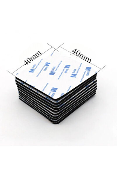 choice2 10Pcs Black 40x40mm 10/20 pieces of super strong double-sided tape fo...