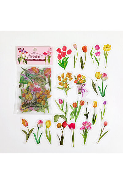 choice2 D Natural plant collection Green Leaf Decorative PET Stickers Scrapbo...