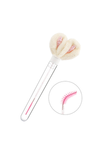 Choice7 Pink 10pcs Tube Eyelash Brush Lash Extension Makeup Brushes Eyebrow C...