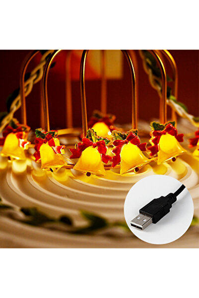 Choice 2M 20LED USB style 50/20 LED Bell Light String USB Plug Fairy Light Ro...