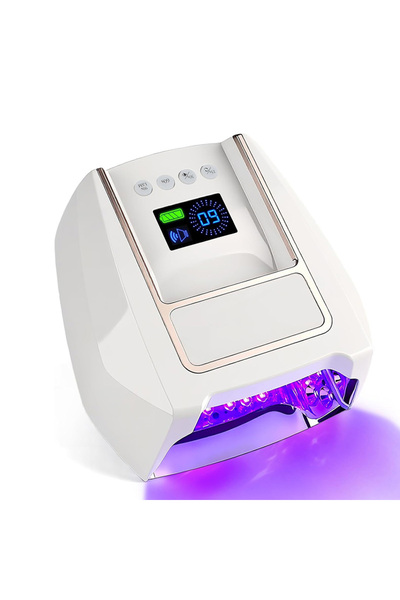 Choice8 AU 126W H37 W Gold 2026 New 126W/72W Rechargeable Nail Lamp Wireless ...