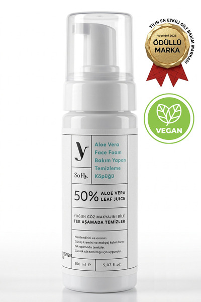 So Fly Aloe Vera Bakım Yapan Temizleme Köpüğü
