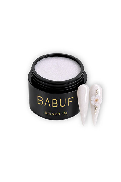 BABUF Gel de construcție autonivelant Milky Pearl BGP5, efect perlat, 15g