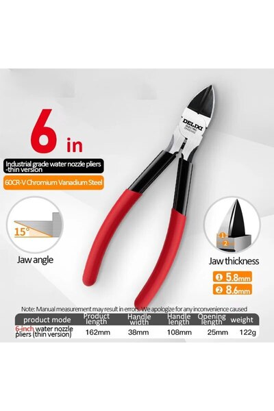 Choice DHGDV6S DELIXI ELECTRIC Nozzle Pliers Electronic Pliers Industrial Sci...