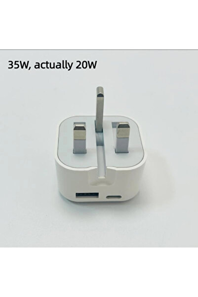 Choice A1 Portable GB Plug Type C Fast Charging Block High Speed Wall Charger...