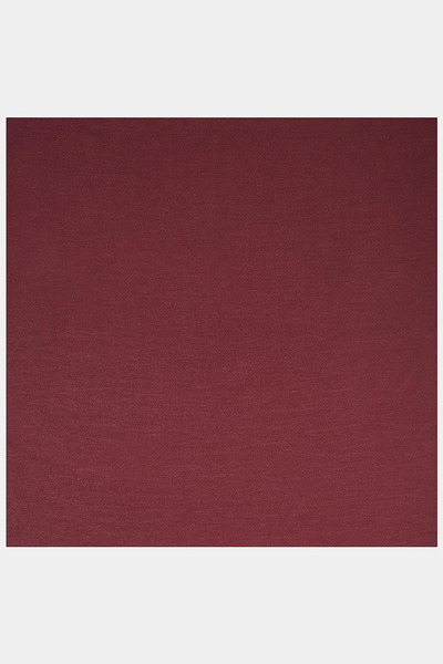 Kayra Jacquard Plain Scarf Burgundy