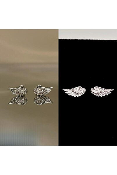 Choice A2 Stunning Crystal Stud Set - 3/4pcs Vintage Fashion Angel Wings & Cr...