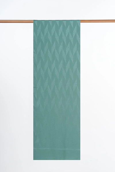 Kayra Geometric Pattern Sapphire Shawl Mint