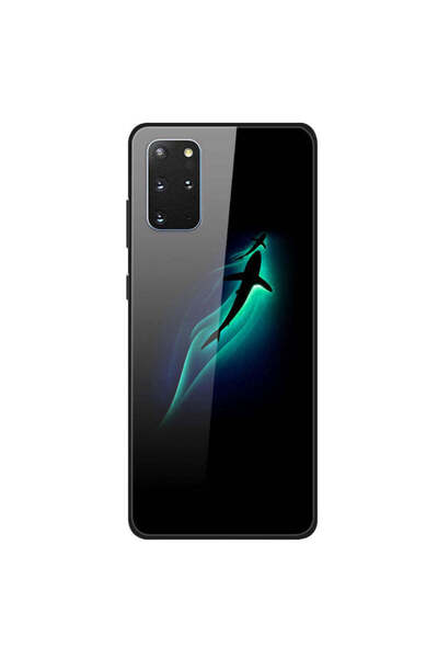 REDz Accessories Carcasă compatibilă cu Samsung S20 Plus, model Glowing Whale...
