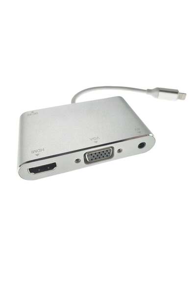 Diversi Producatori Adaptor AV cu conector Lightning mascul cu 8 pini la HDMI...
