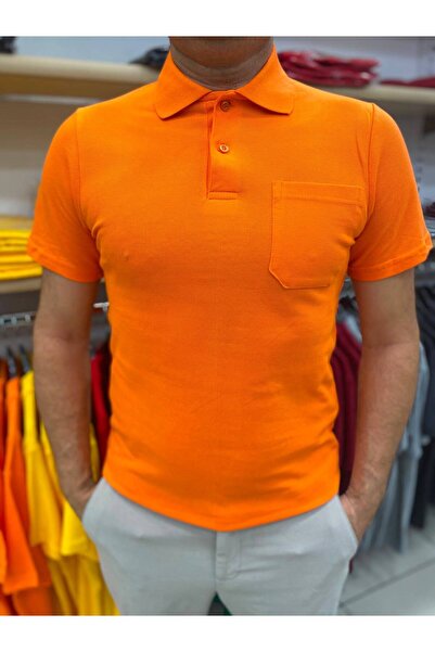Polo Yaka Cepli Erkek T-Shirt