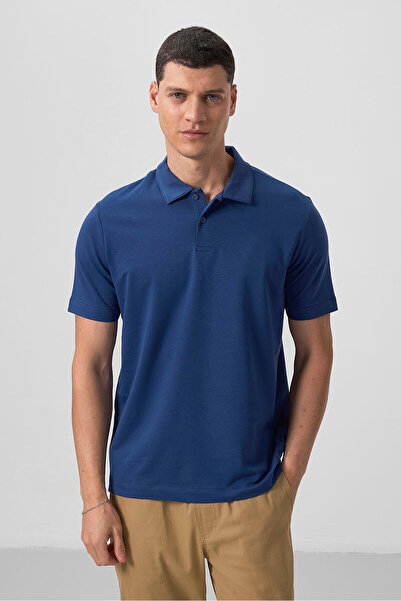 TOMMY LIFE Parlament Standard Mold Basic Polo Yaka Ανδρικό T-Shirt - 87768
