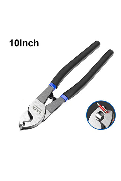 Choice3 10 inch small 6 8 10 Inch Heavy Duty Cable Cutters for Electrical Wir...