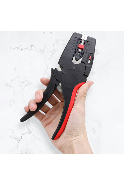 Choice RED FS-D3A Automatic Wire Stripper and Cutter RED Pliers 2 in 1 Heavy ...