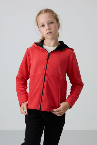 TOMMY LIFE Fiesta Thick Soft Textured Standard Fit Embroidered Fleece Girls' ...