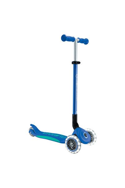 Globber Elite Deluxe Işıklı Scooter - Lacivert