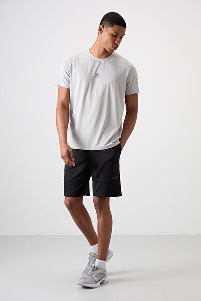 TOMMY LIFE Black Thick Soft Comfort Fit Men's Shorts - 81272