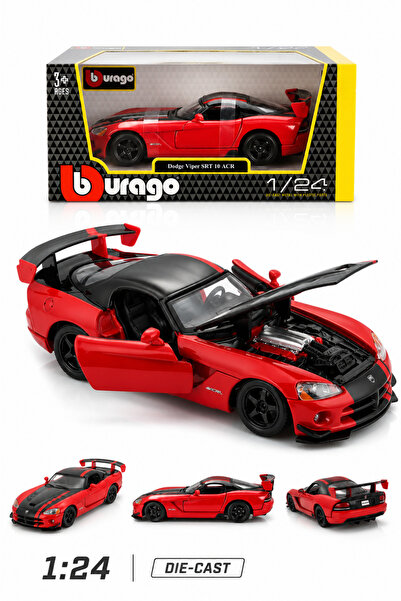 craftivio 1:24 Dodge Viper Srt 10 Acr Diecast Metal Model Car