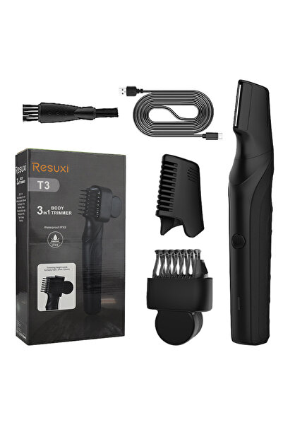 Choice T3 Resuxi New Men's Electric Body Hair Trimmer Multi Functional 3 in 1...