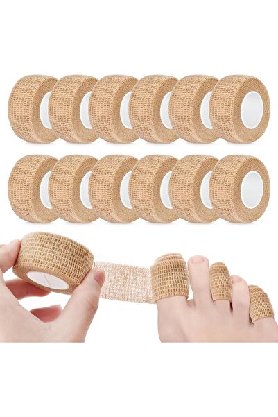 Choice3 2.5cm-2m 12pcs Big Toe Bandage Wrap Stretchy Toe Tape Protect Toes & ...