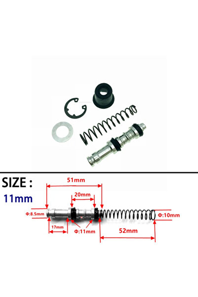 Choice1 11mm Motorcycle Clutch Brake Pump 11mm 12.7mm 14mm 16mm Piston Plunge...