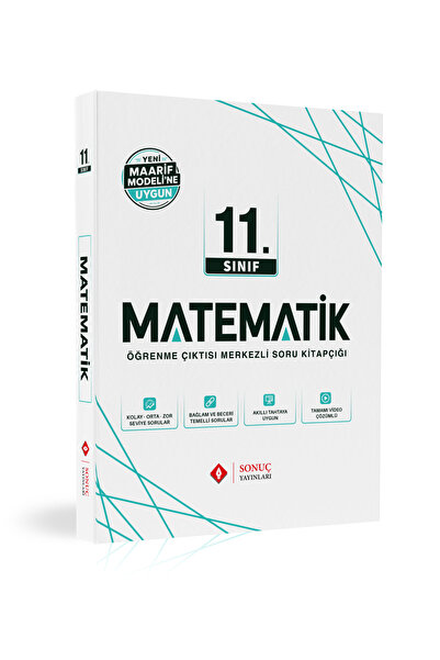 Sonuç Yayınları 11.sınıf Matematik Modüler Set 2026 Yeni