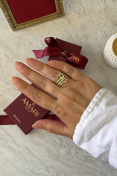 Amari Quadruple Stone Ring