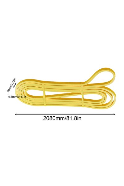 Choice yellow 20 lbs Fitness Resistance Band Boxing Training Workout Gym Equi...