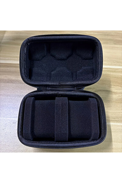 Choice black Premium Hard-Shell 2 Slots Watch Travel Case - Protective Storag...