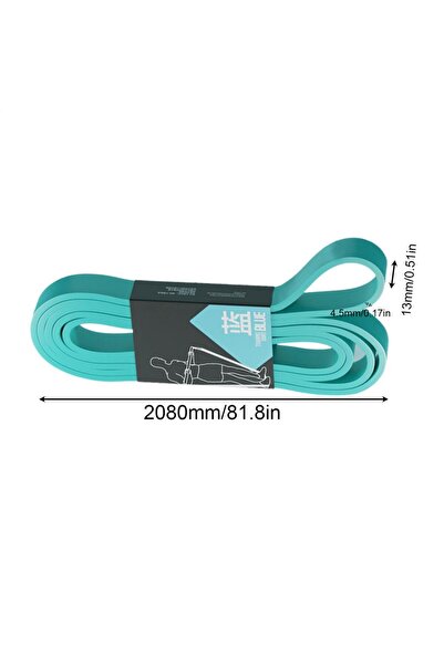 Choice1 Blue 35 lbs Fitness Resistance Band Boxing Training Workout Gym Equip...