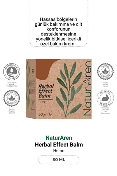 Naturaren Hemo Cream 50 ml (B.Asur) H.Emoroid Cream